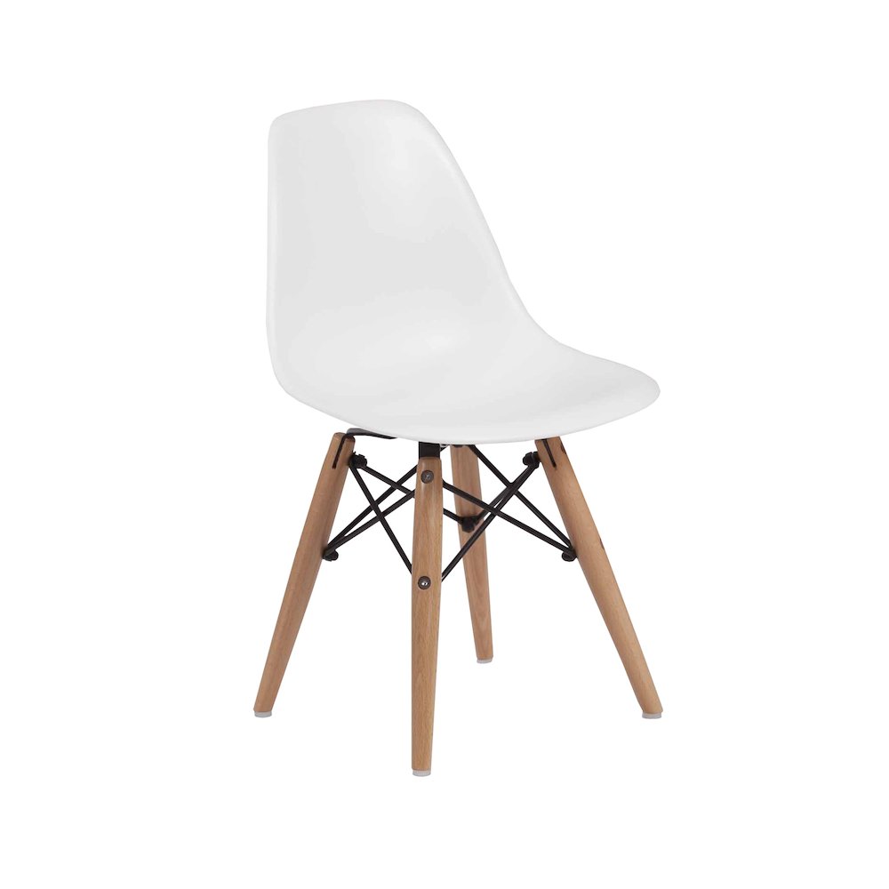 Children Daphney Chair - White (Set Of 2). Picture 2