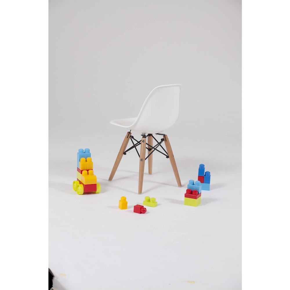 Children Daphney Chair - White (Set Of 2). Picture 6
