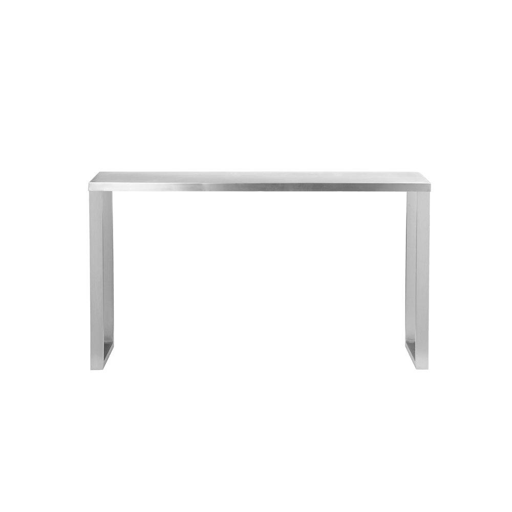 Clark Console Brushed Metal. Picture 2