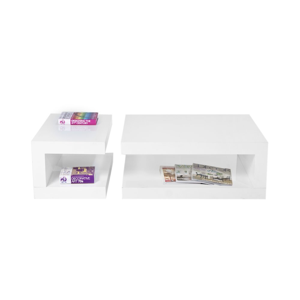 Heddy Coffee Table White. Picture 1