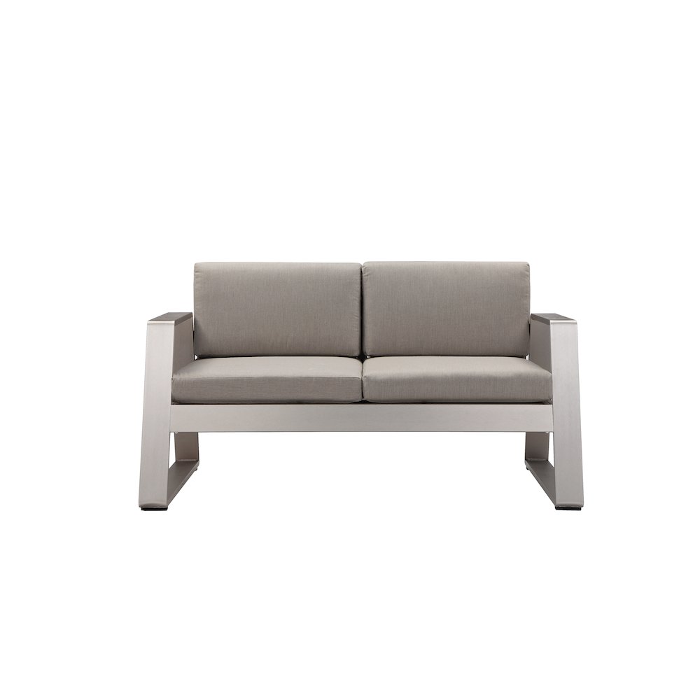 Air Sofa Grey In Aluminum. Picture 2