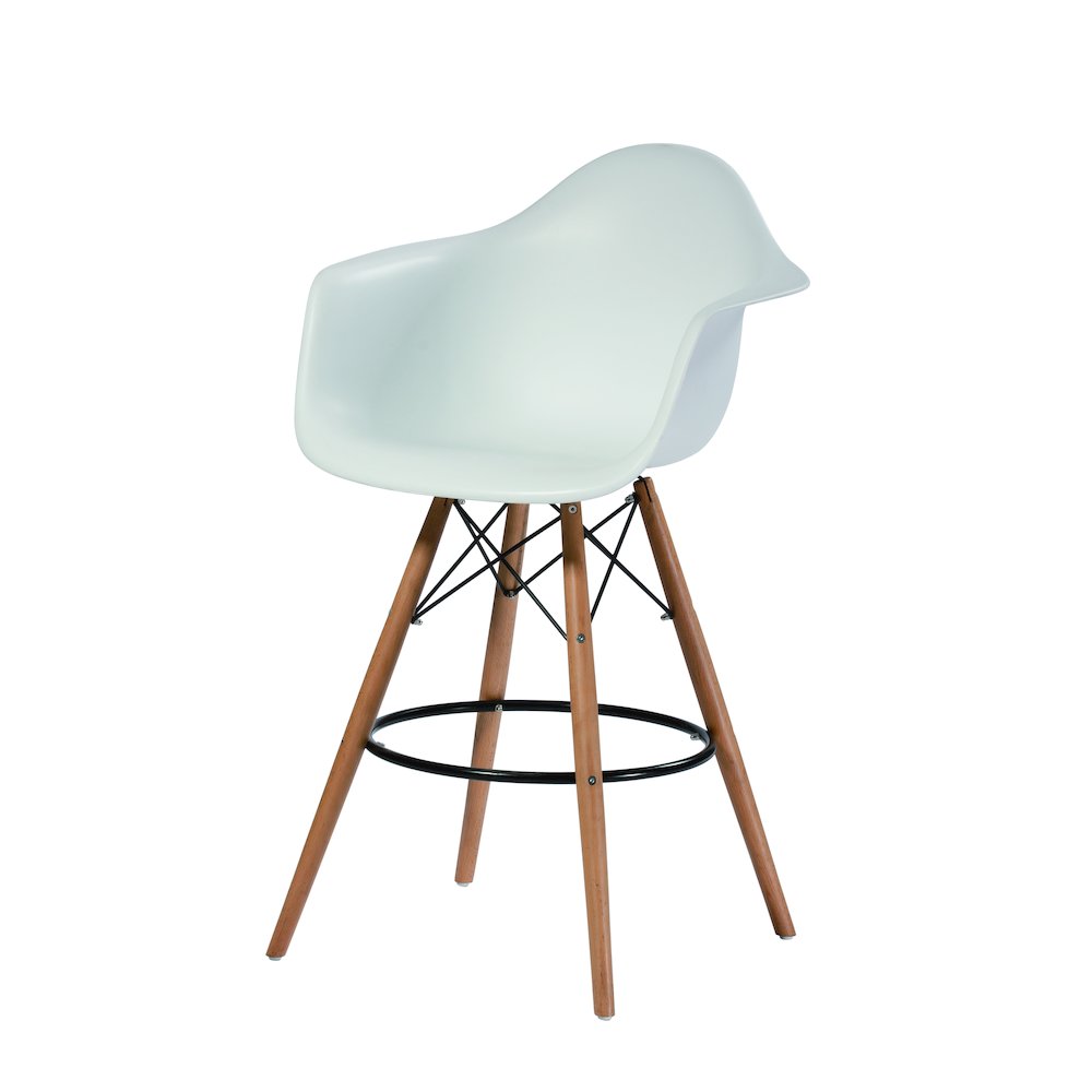 Daphney Bar Stool White (Set Of 2). Picture 2