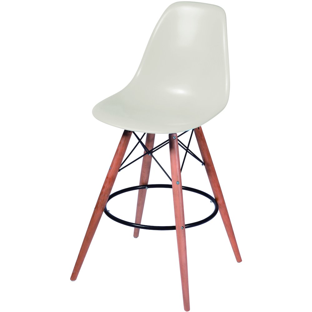 Della Bar Stool White (Set Of 2). Picture 2