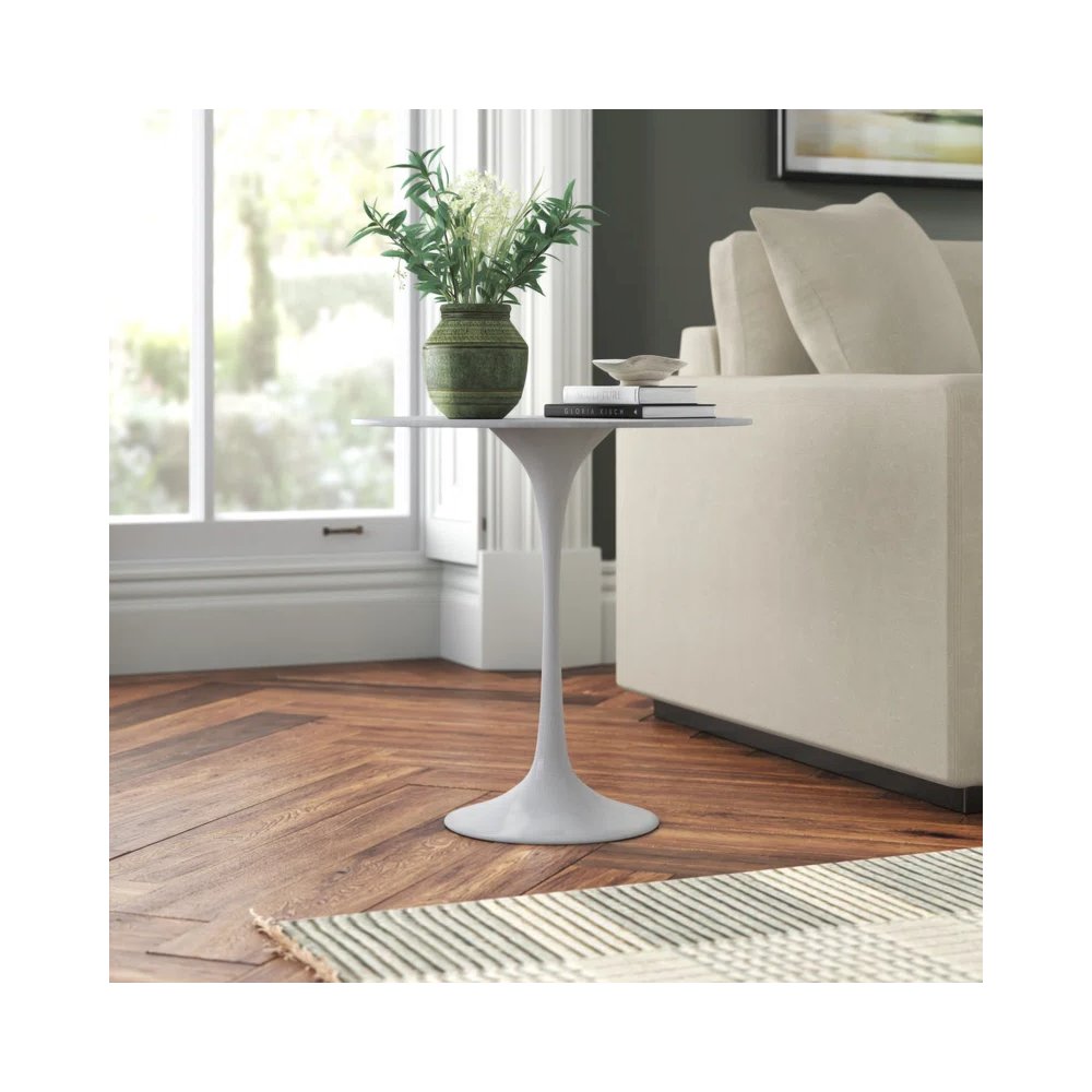 Ella Side Table Marbel White. Picture 3