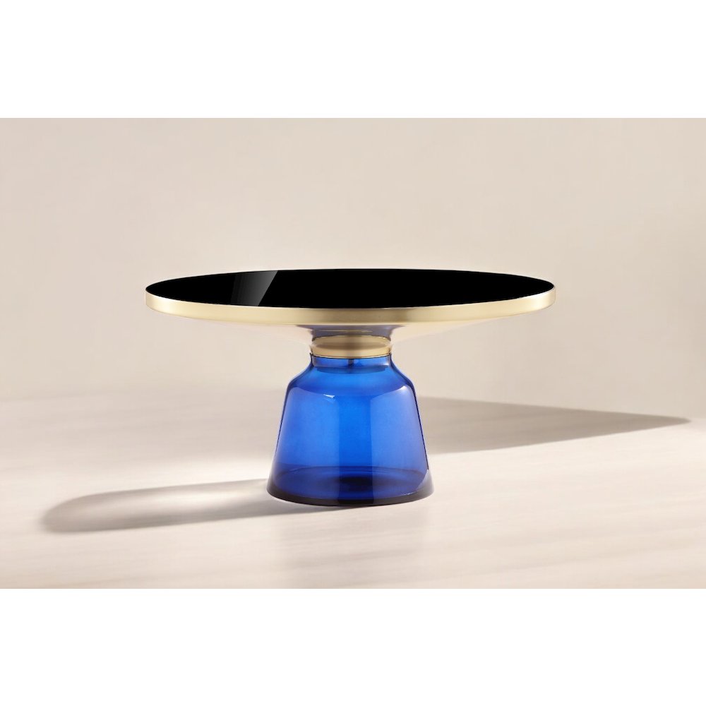 Gbelinda Coffee Table Blue Glass. Picture 6