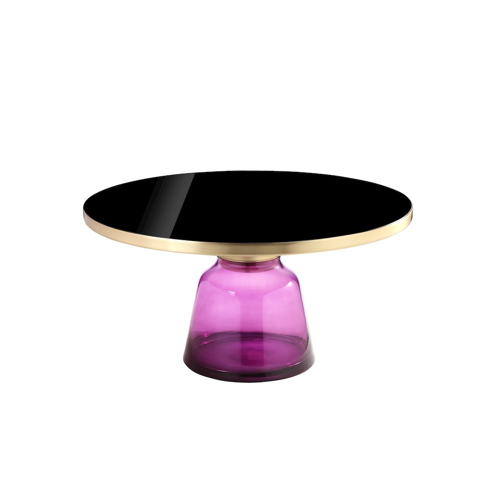 Gbelinda Coffee Table Purple Glass. Picture 3
