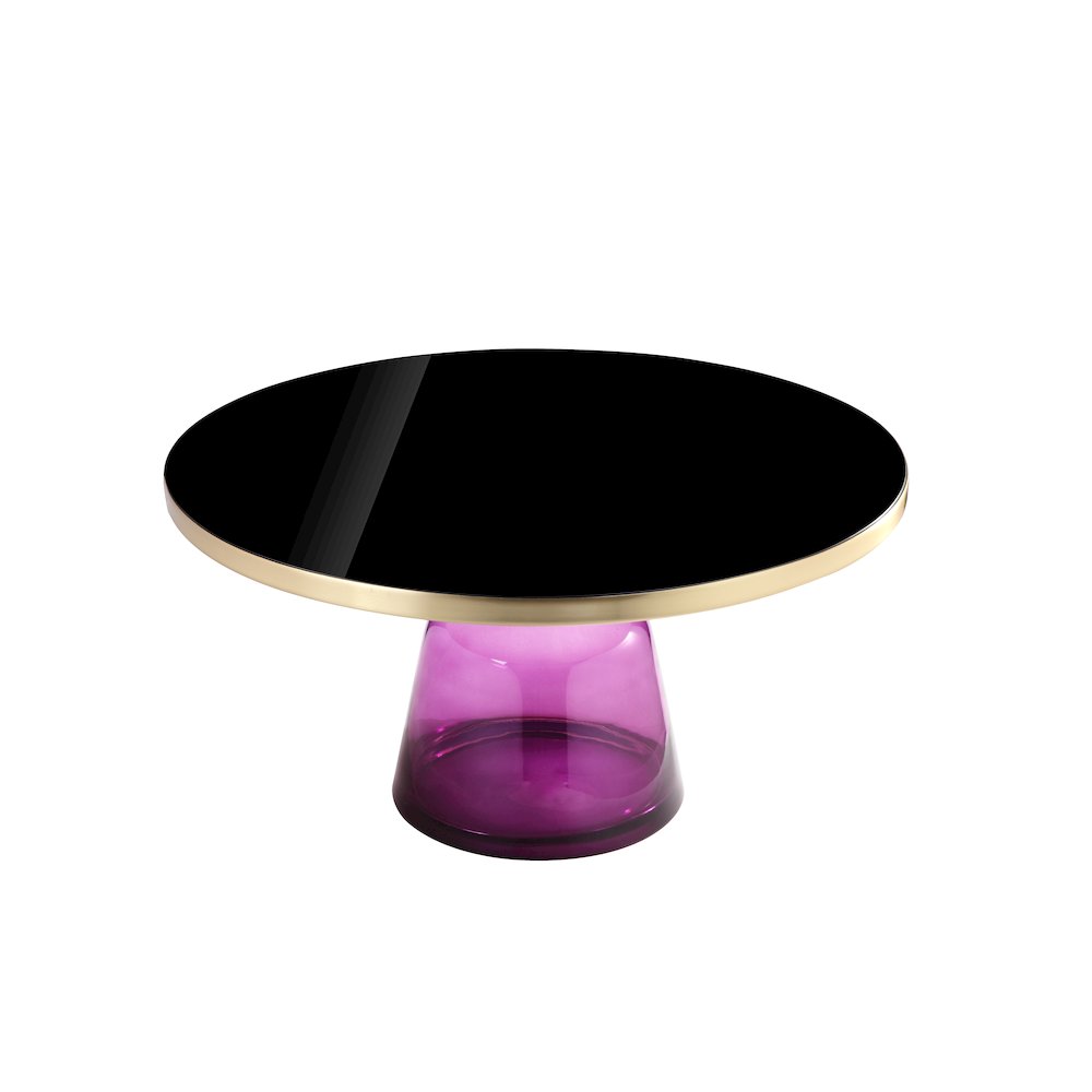 Gbelinda Coffee Table Purple Glass. Picture 4