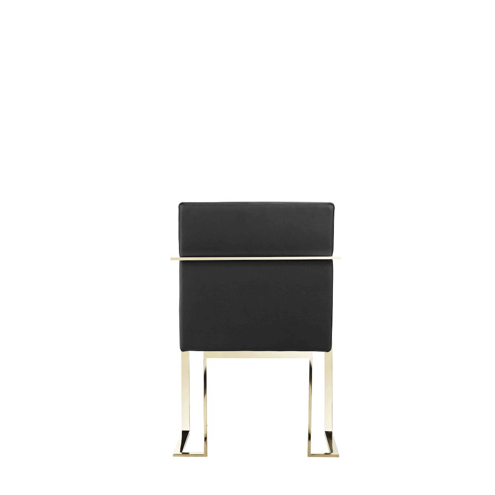 Dexter Arm Chair Black. Picture 4