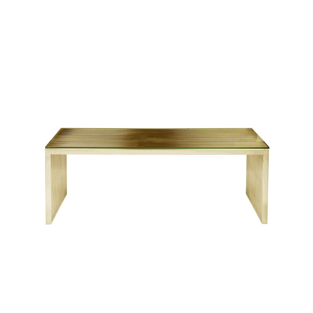 Silver Lux Coffee Table Rectangle. Picture 2
