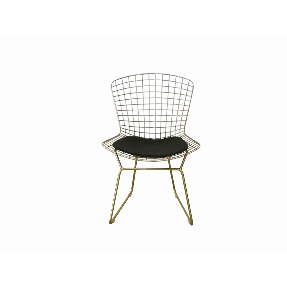 Gold Shuttle Dining Chair (Set Of 2). Picture 7