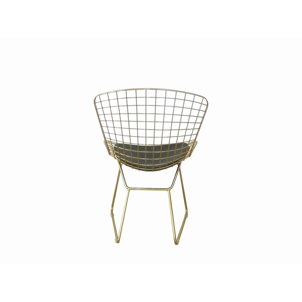 Gold Shuttle Dining Chair (Set Of 2). Picture 9