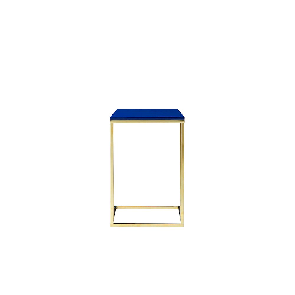 Gold Fred Tray Table White & Gold Combo. Picture 3