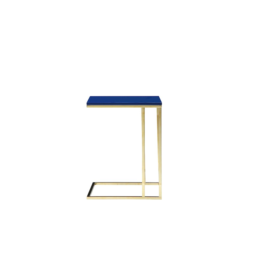 Gold Fred Tray Table White & Gold Combo. Picture 4