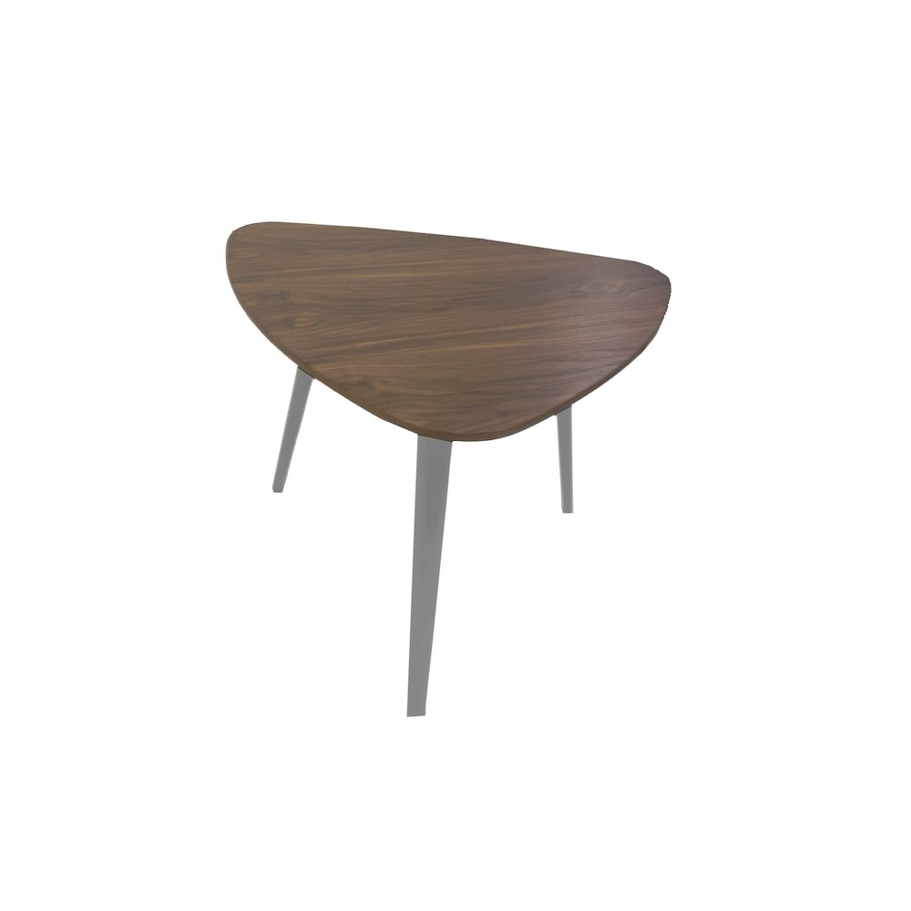 Hal Accent Table Veneer Walnut. Picture 3