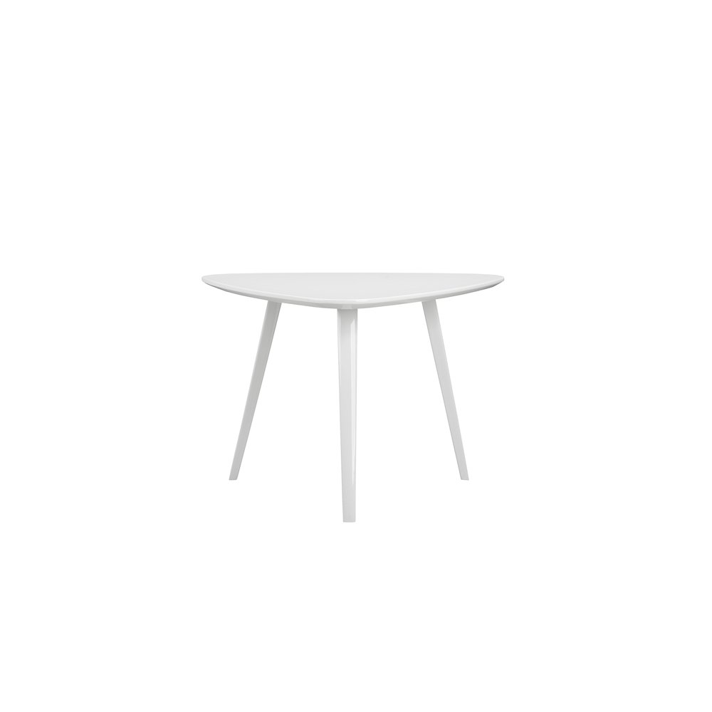 Hal Accent Table Lacquer White. Picture 1