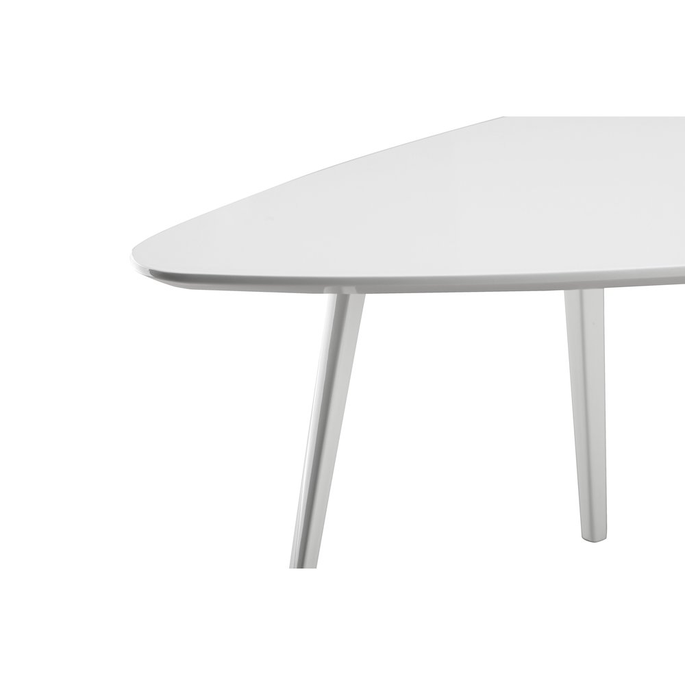 Hal Accent Table Lacquer White. Picture 2