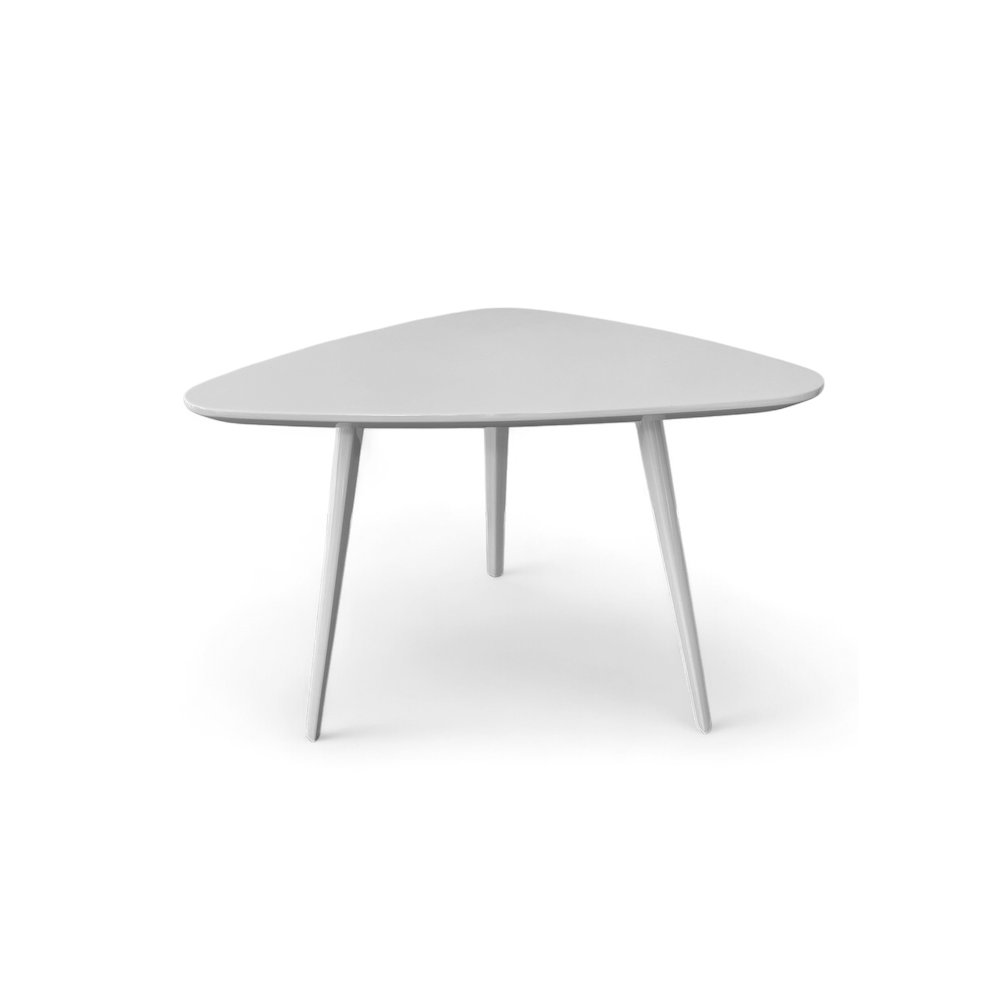 Hal Accent Table Lacquer White. Picture 3