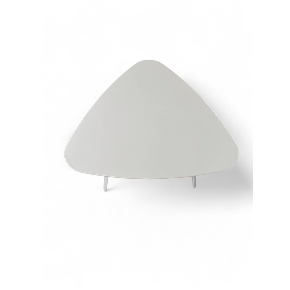 Hal Accent Table Lacquer White. Picture 6