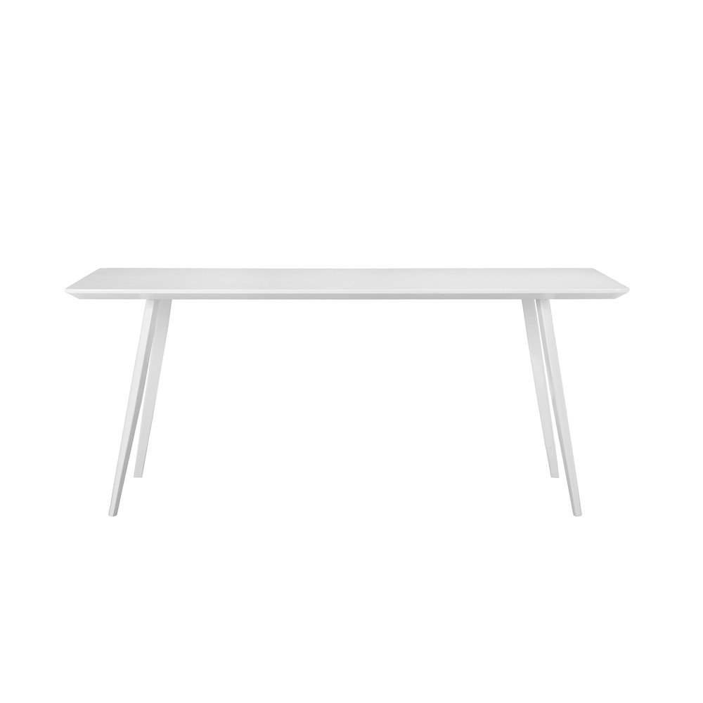 Hal Dining Table Lacquer White. Picture 2