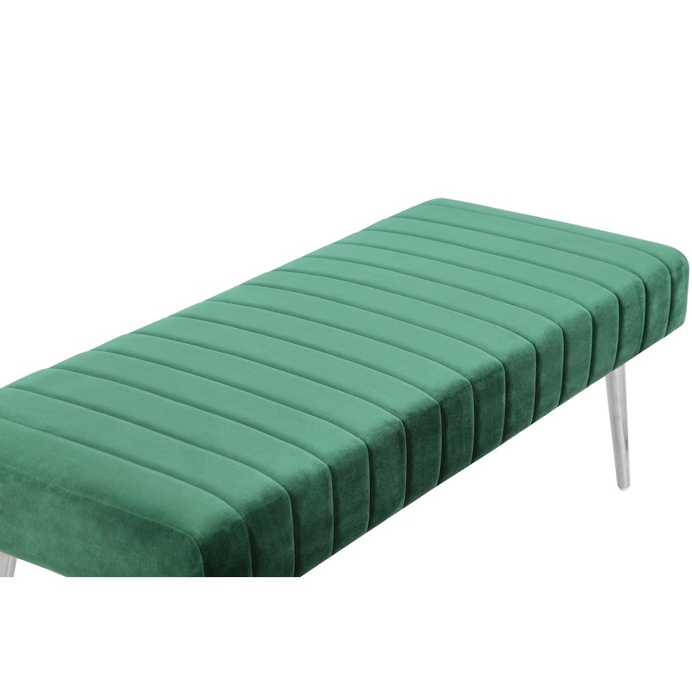 Hilda Bench Velvet Green. Picture 3