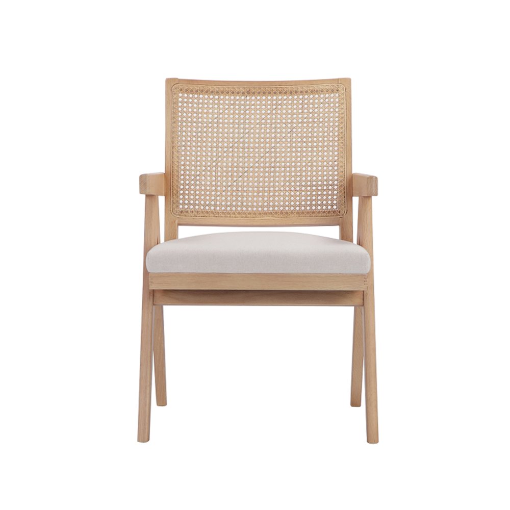 Lev Arm Chair Bone. Picture 2