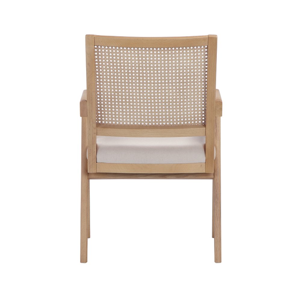 Lev Arm Chair Bone. Picture 4