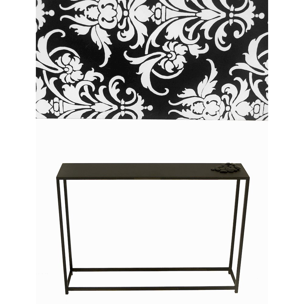 Miley 38" Table Black. Picture 3