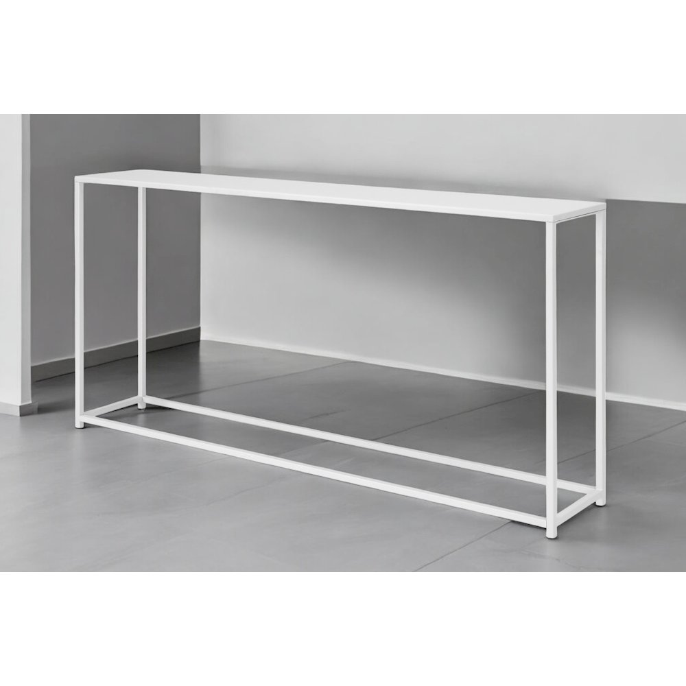 Miley 56" Table White. Picture 5