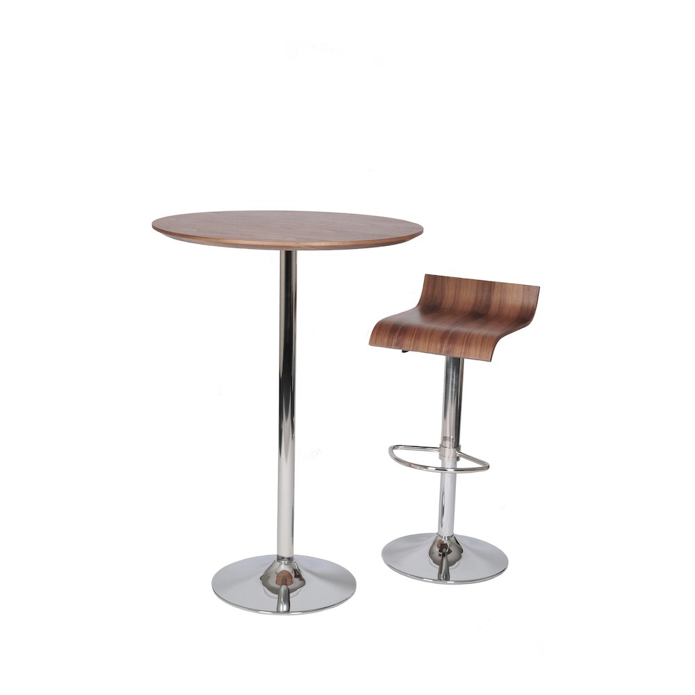 Nix Bar Table Walnut. Picture 3
