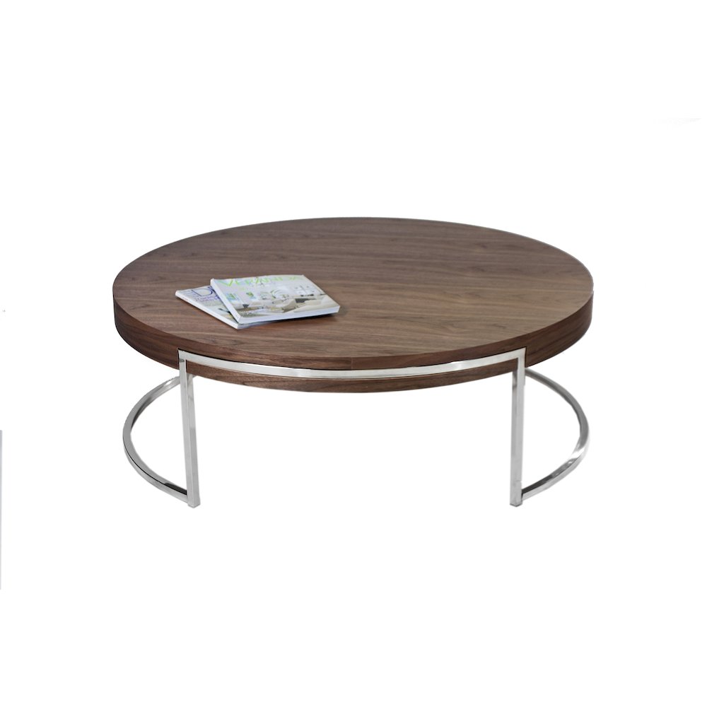 Riso Coffee Table Walnut. Picture 1