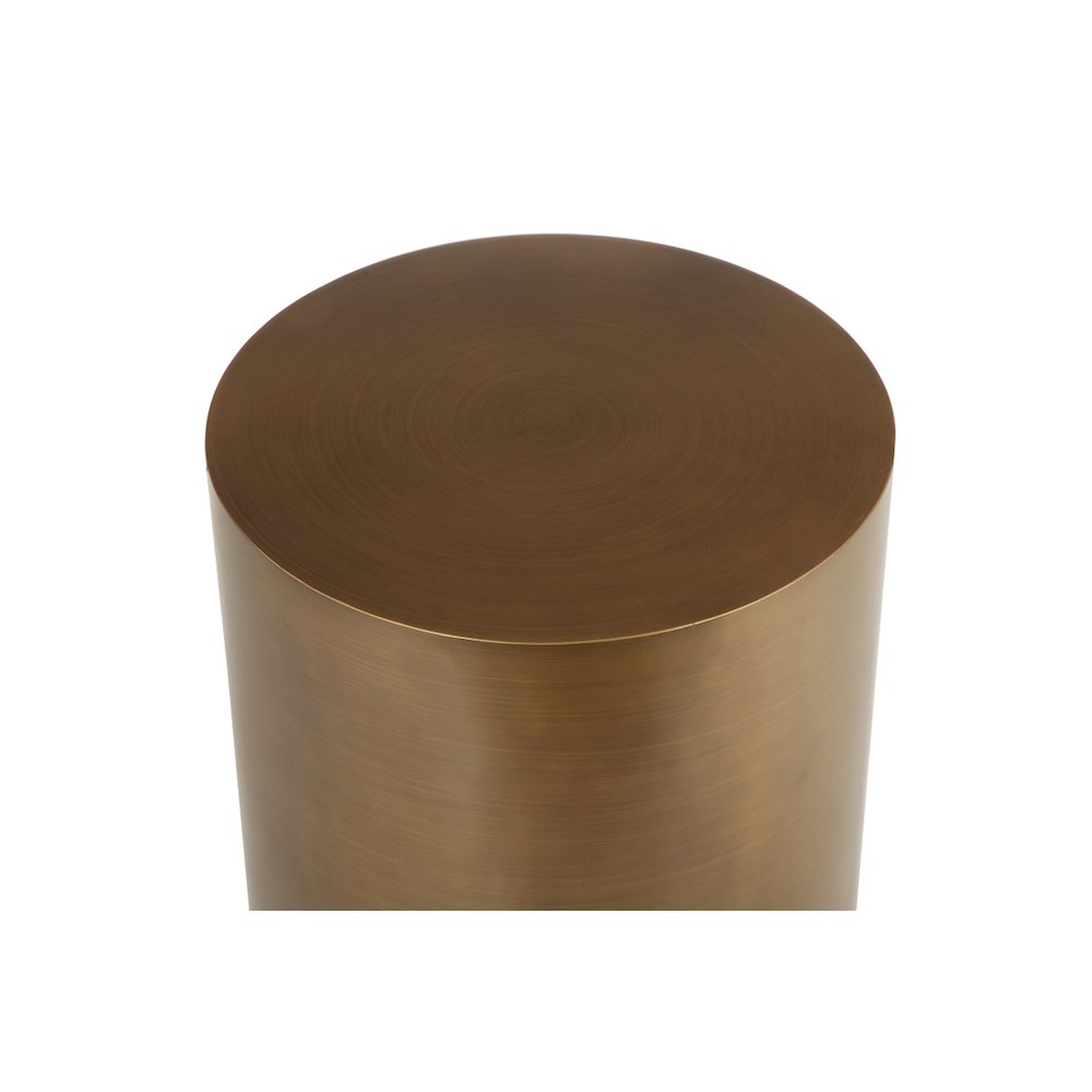 Spencer Round Side Table Brass. Picture 3