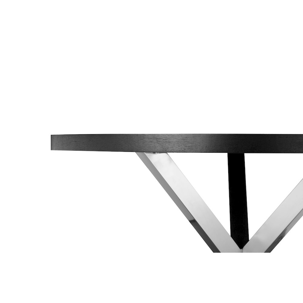 Remi Dining Table Black. Picture 5