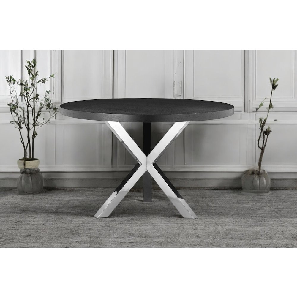 Remi Dining Table Black. Picture 6