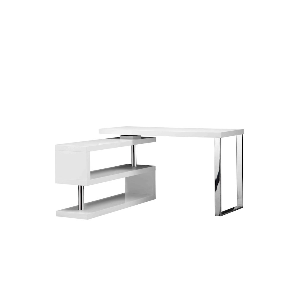 Santoni Multi-Position Desk White. Picture 1
