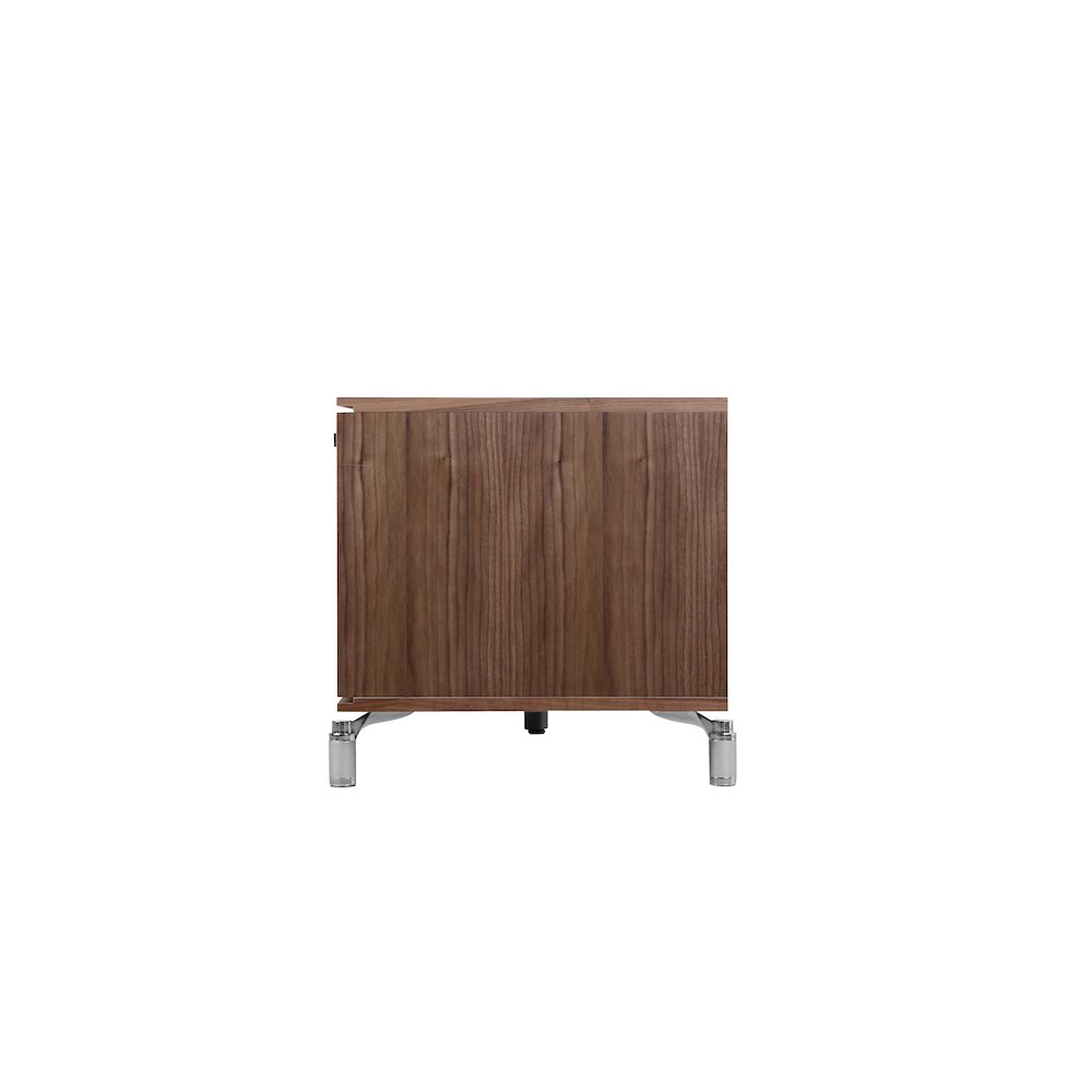 Vida Small Media Unit Walnut. Picture 4