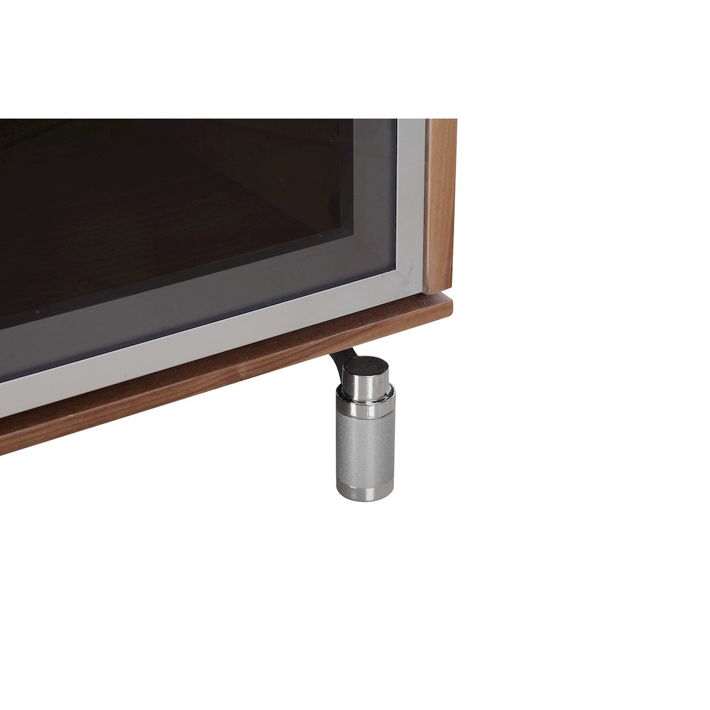 Vida Small Media Unit Walnut. Picture 6