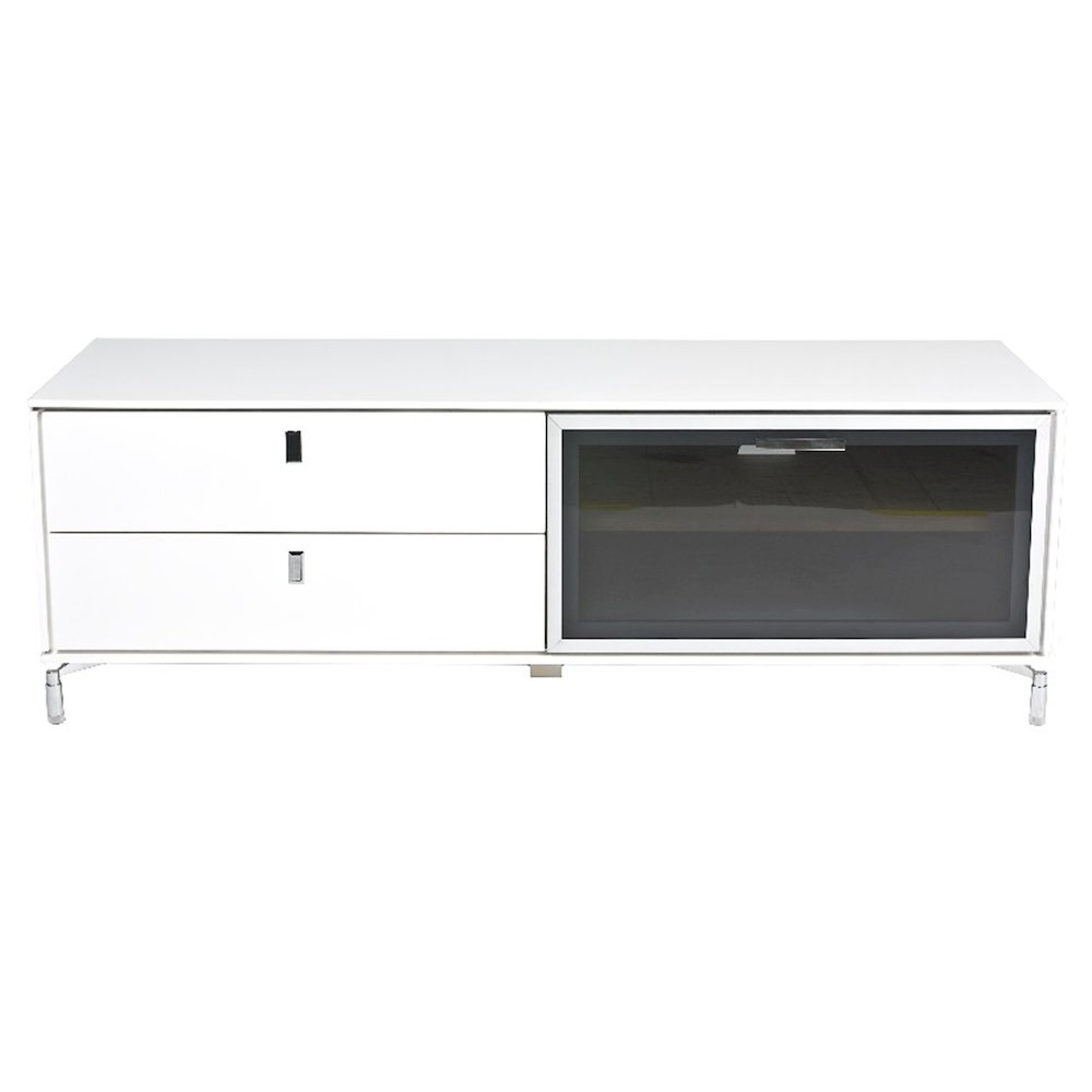 Vida Small Media Unit White. Picture 1