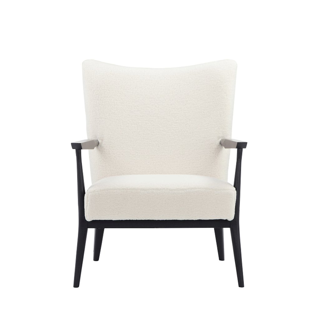 Winnie Lounge Chair Boucle White. Picture 2
