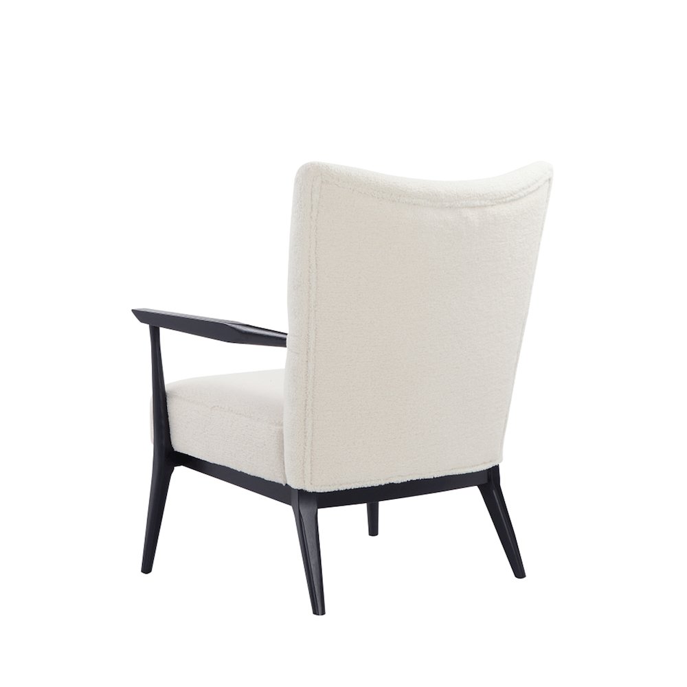 Winnie Lounge Chair Boucle White. Picture 5