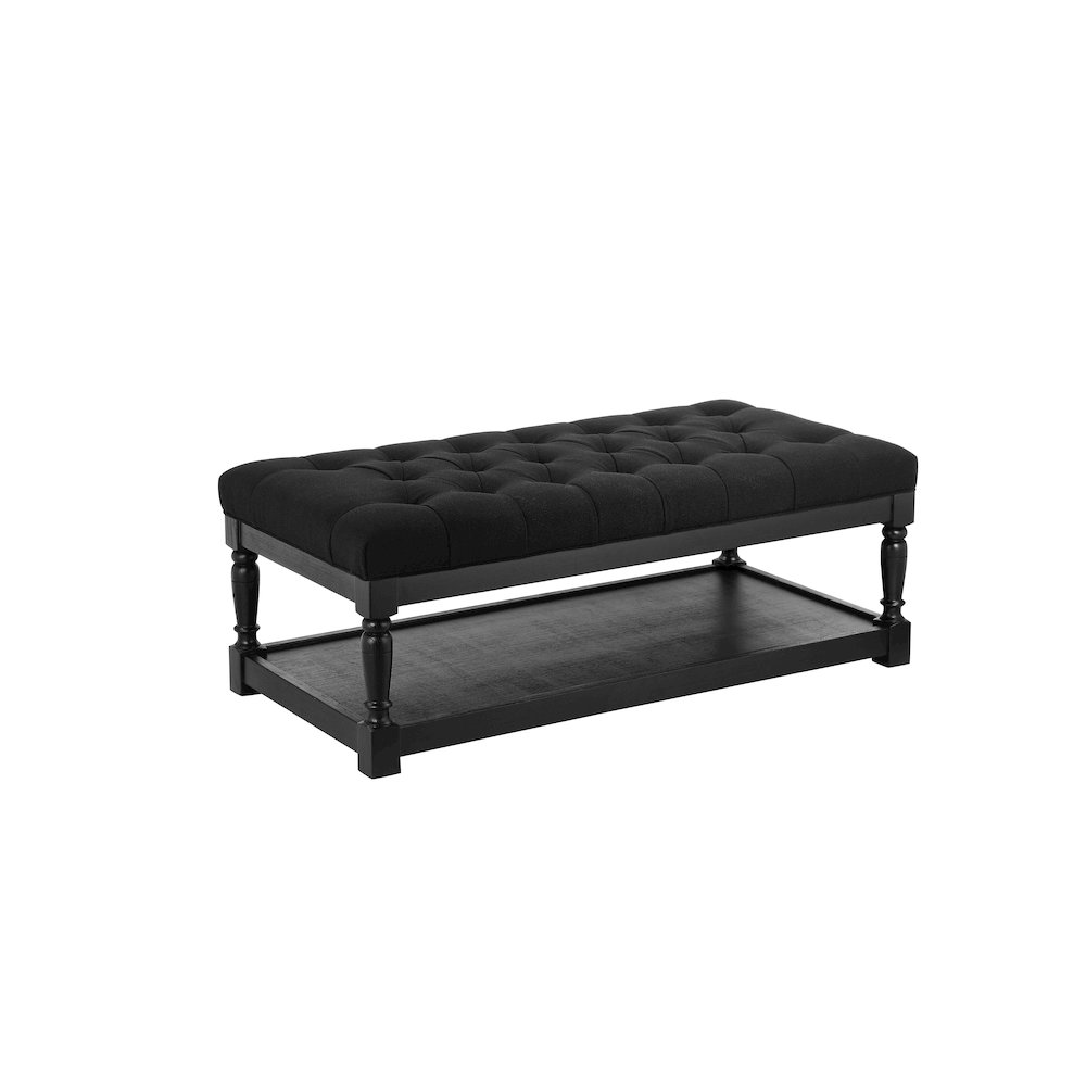 Z-Athena Rect Coffee Table Black/Black. Picture 2