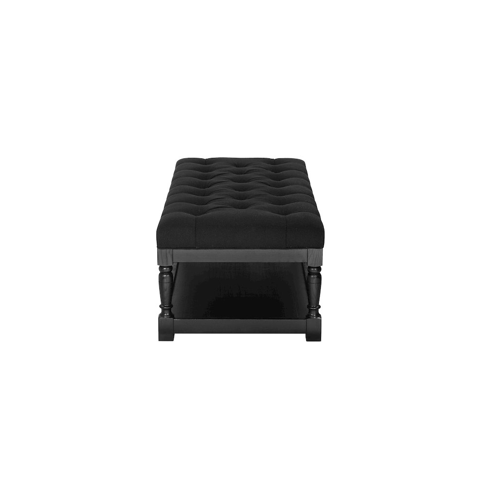 Z-Athena Rect Coffee Table Black/Black. Picture 3