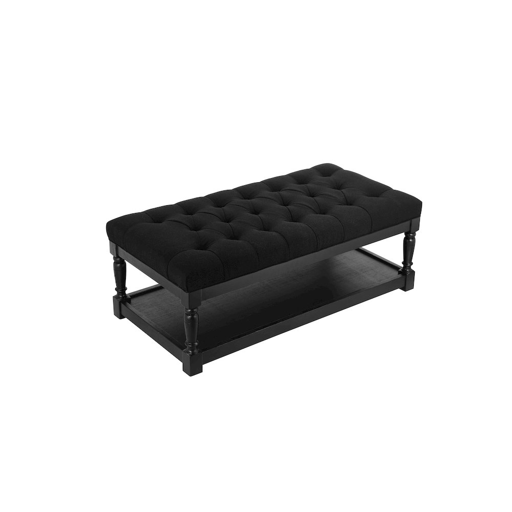 Z-Athena Rect Coffee Table Black/Black. Picture 9