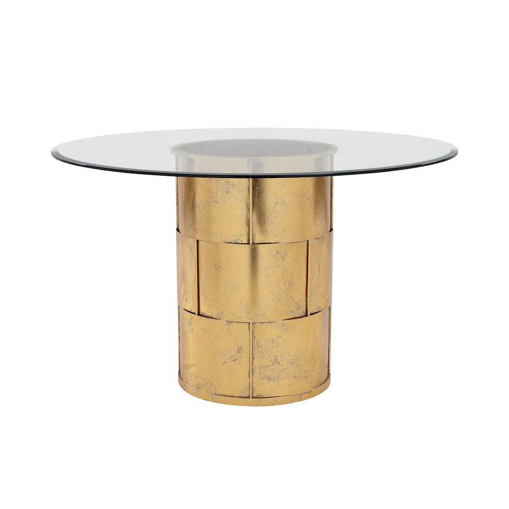Z-Margot Dining Table Gold. Picture 1