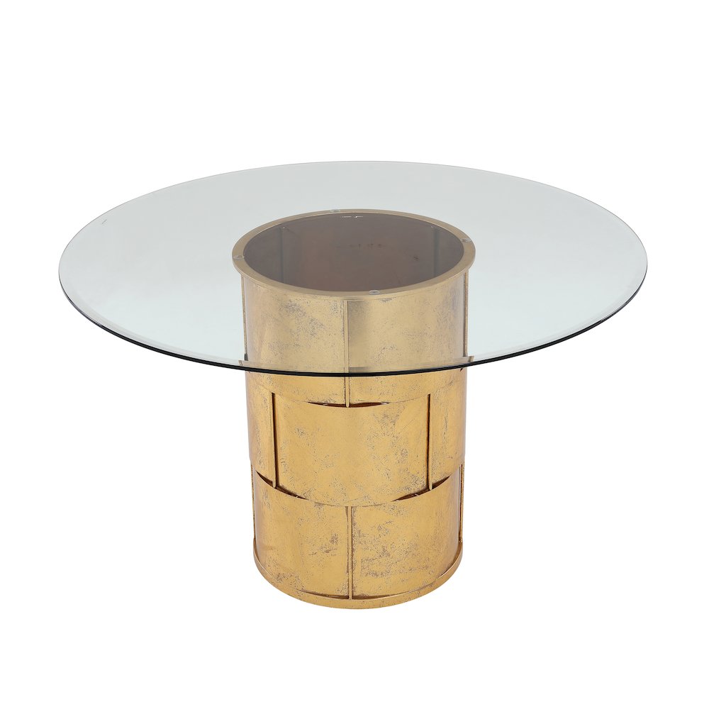 Z-Margot Dining Table Gold. Picture 2