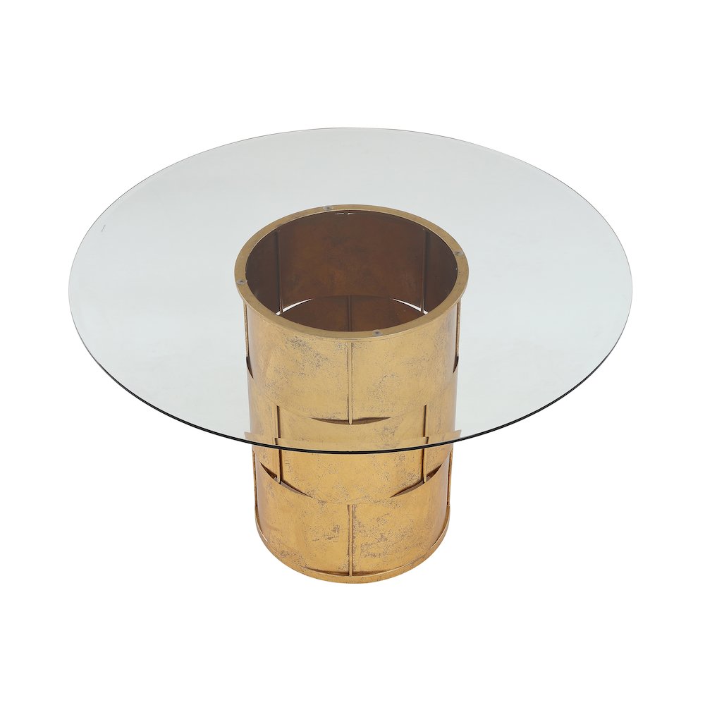 Z-Margot Dining Table Gold. Picture 3