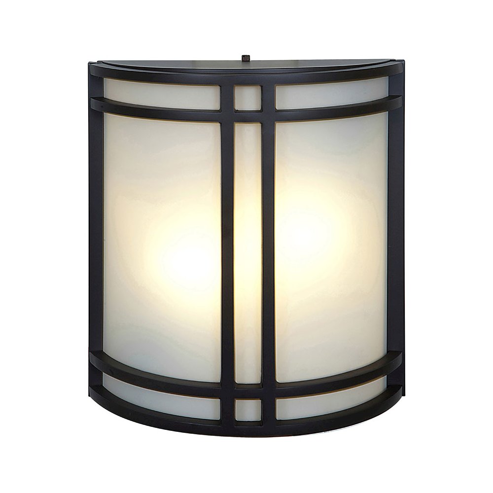2 Light Outdoor LED Wall Mount. Picture 1