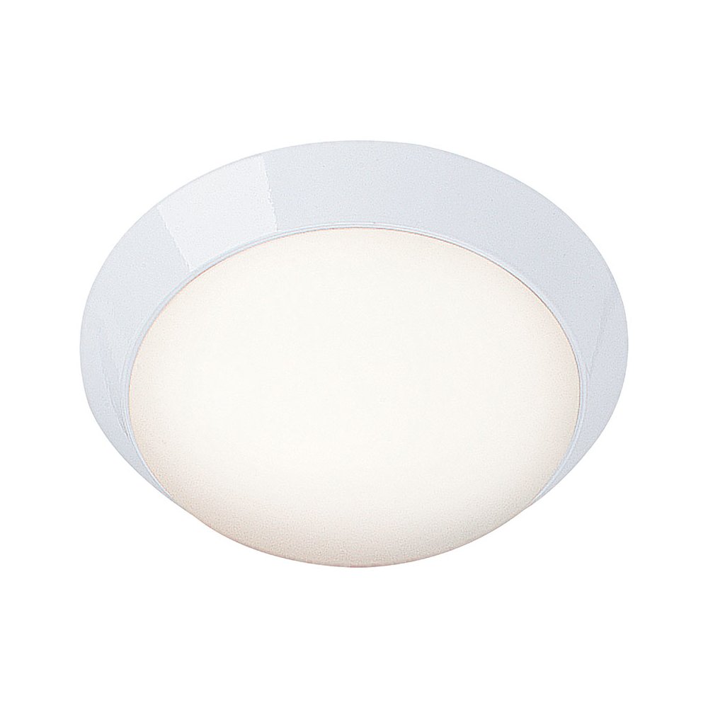 LED Flush Mount in White Color. Picture 1