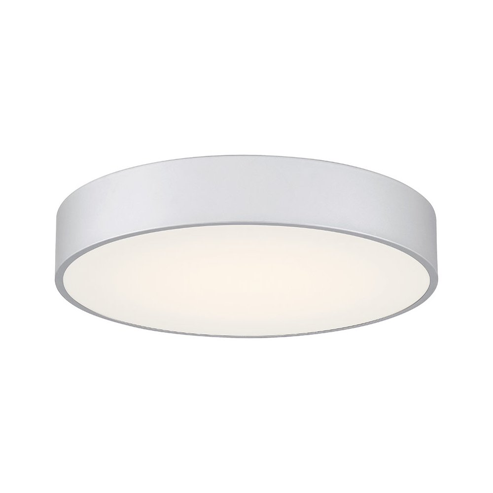 3CCT LED Flush Mount in Satin Color. Picture 1