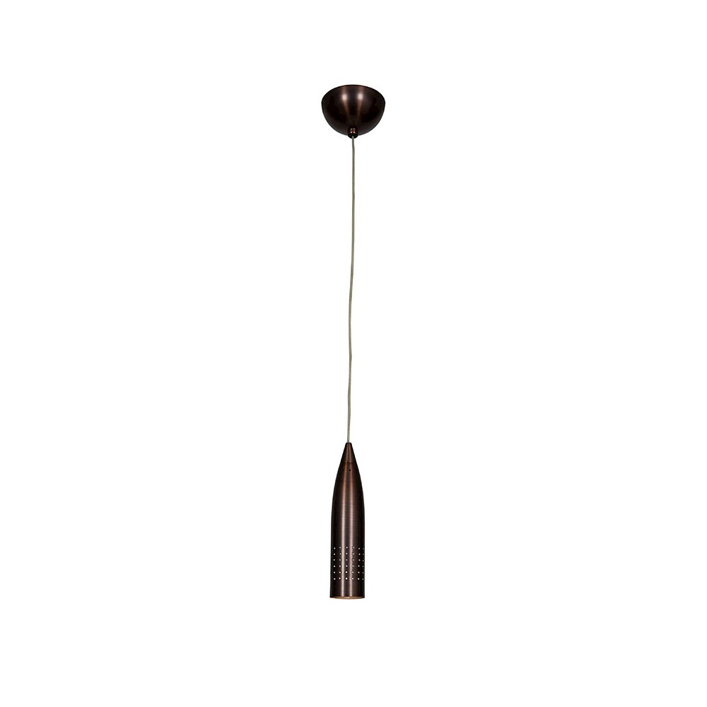 LED Pendant in Bronze Color. Picture 1