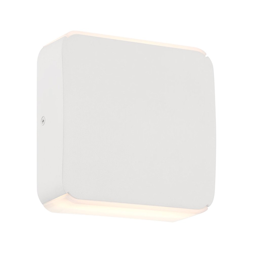 Bi-Directional Outdoor LED Wall Mount in White Color. Picture 1